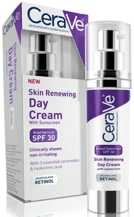 Cerave Skin Renewing Day Cream With Broad Spectrum Spf 30 Sunscreen Ingredients Explained