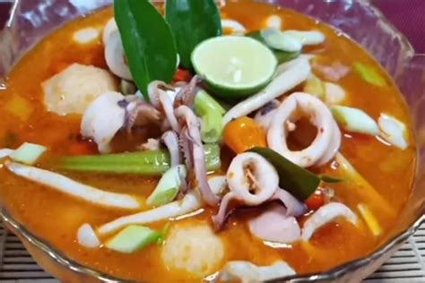 Cita Rasa Khas Thailand Tom Yam Sea Food Ini Miliki Bocoran Resep Yang Mudah Dibuat Timenews