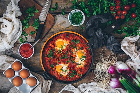 Garbanzos Con Tomate Shakshuka De Garbanzos Loleta