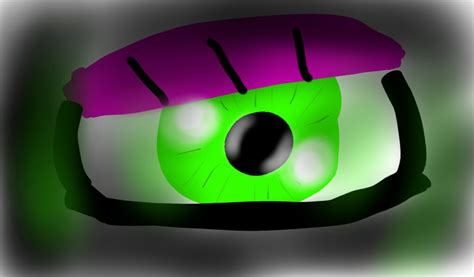 A Glowing Eye In The Dark By 9000red On Deviantart