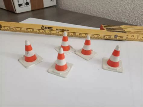 PLAYMOBIL pièce plots poteau de signalisation route travaux