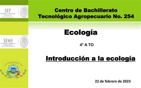 Clase introducción a la ecología Whatsap ppt