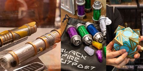 PHOTOS: In-Depth Look at Lightsaber Hilts, Kyber Crystals, and ...