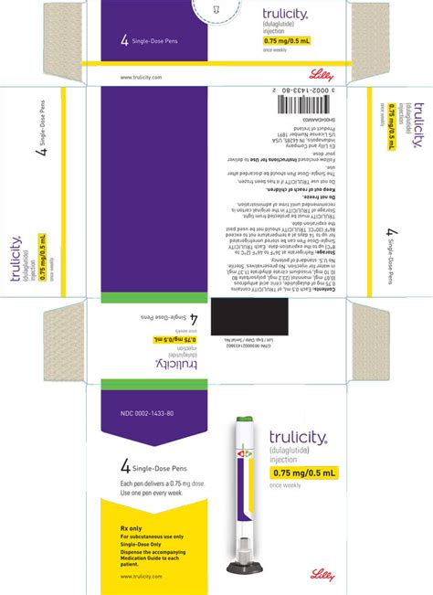 Trulicity Dulaglutide Injection Solution