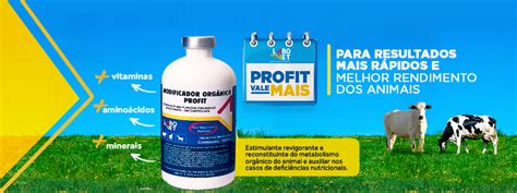 AS VANTAGENS DO MODIFICADOR ORGÂNICO PROFIT DO LABOVET