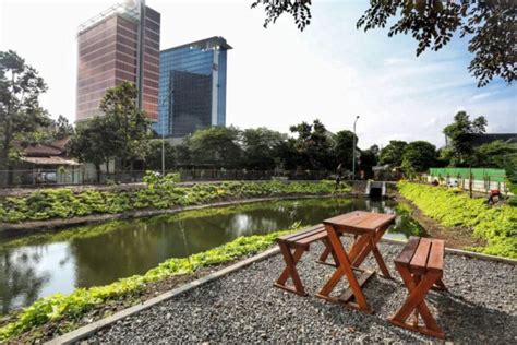 Kolam Retensi Hasil Kolaborasi Pemkot Bandung Dan Pussenkav Tni Ad