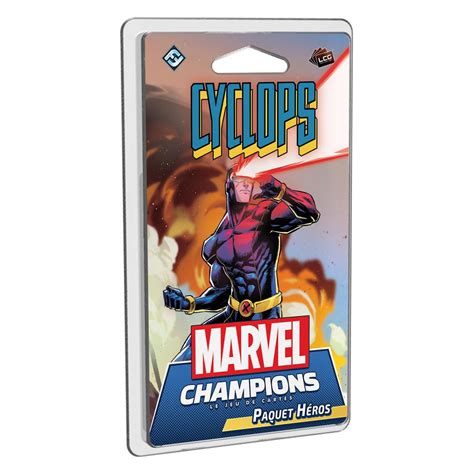 Marvel Champions Cyclops Extension Jeux De Soci T Fantasy