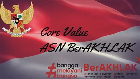 Core Value ASN BerAKHLAK Latsar CPNS 2022 BPSDM Kalimantan Timur