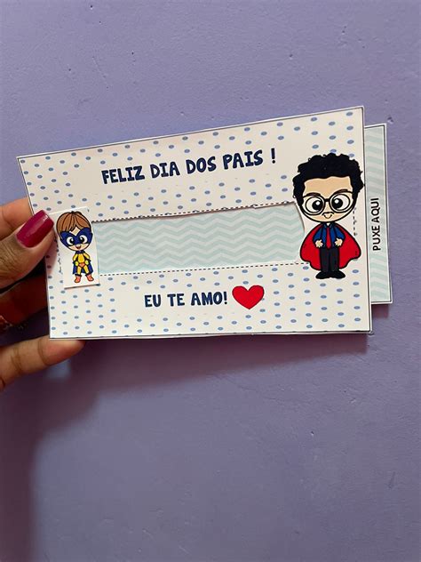 CartÃo Dia Dos Pais Atividades Compartilhadas