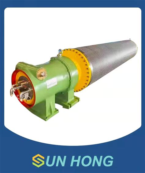 Blind Hole Groove Suction Press Roll For Tissue Paper Machine Press