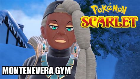 Pokemon Scarlet Montenevera Gym Ghost Badge Nintendo Switch Youtube