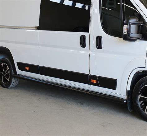 Fiat Ducato Black Side Bars Tuning Parts For Fiat KM Parts