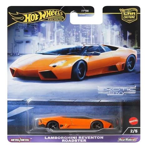 Btf Hot Wheels Car Culture Supercar 3 เหล กด านล างยาง Porsche 911 Lamborghini FPY86