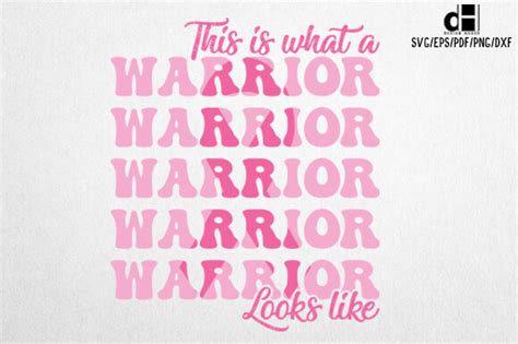 Breast Cancer Warrior Svg Design Graphic By Designhouse · Creative Fabrica