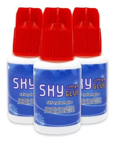 3 Piezas De Sky Glue S Pegamento Pestaña Alto Grado Mink Envío gratis