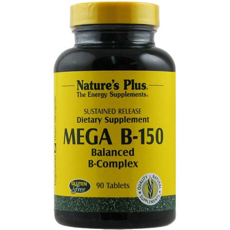 Nature S Plus Mega B Sustained Release Tablets