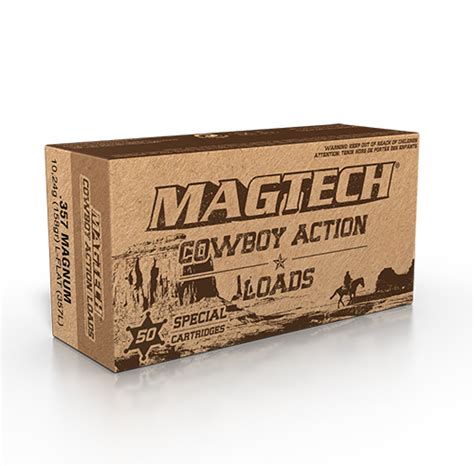 MAGTECH 357 Mag Cowboy Action Kurzwaffen Munition AKAH