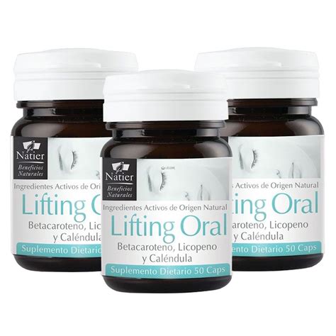 Pack Natier Lifting Oral X C Psulas Piel Sin Arrugas Farmacia