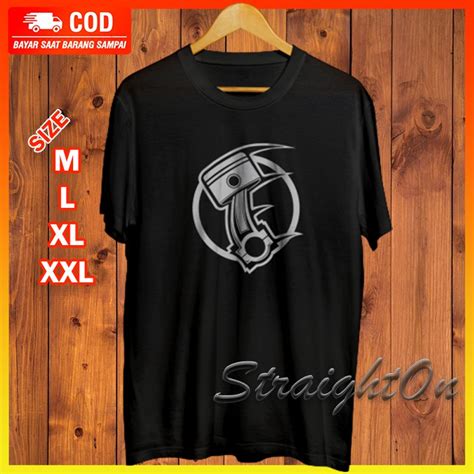 Jual Kaos Baju Rider Gambar Logo Bengkel Supermoto Speed Racing Mesin