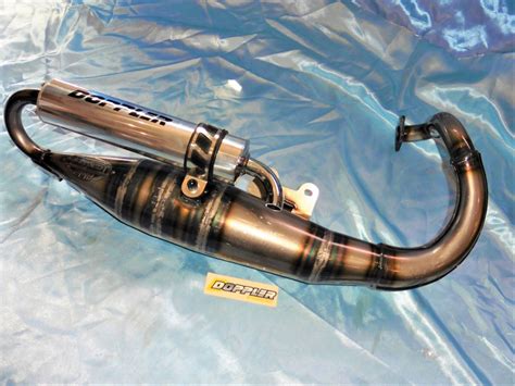 Exhaust Doppler S R For Scooter Peugeot Speedfight Elyseo Trekker Sv