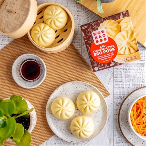 Chinese Style Bbq Pork Bao 4 Ct 10 Oz King Soopers