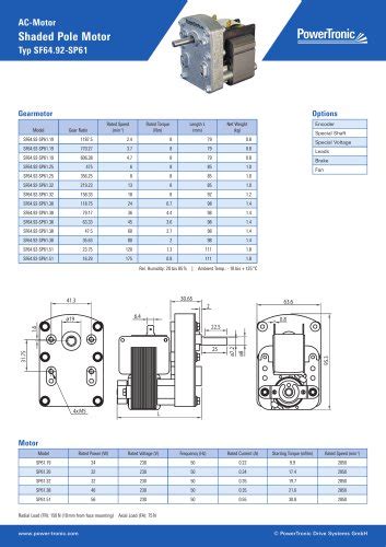 All Power Tronic Drive Systems Gmbh Catalogs And Technical Brochures