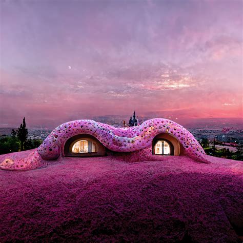 gaudi inspired ai architecture on Behance