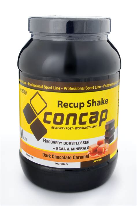 CONCAP RECUP RECOVERY SHAKE CHOCOLA KARAMEL 800 G Supplementencenter Be