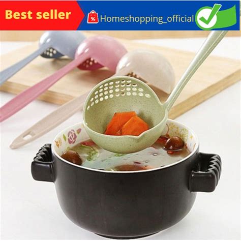 Jual Centong KUAH Saringan Kuah Sayur Bulat 2in1 Sendok Shopee Indonesia