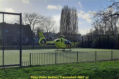 Lifeliner Inzet Rotterdam Jacques Dutilhweg Traumaheli Mmt Nl