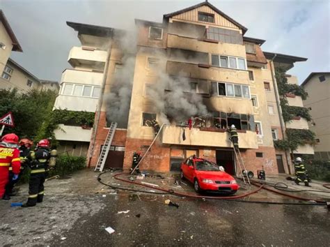 Explozie puternică într un bloc din Sibiu Două persoane au murit