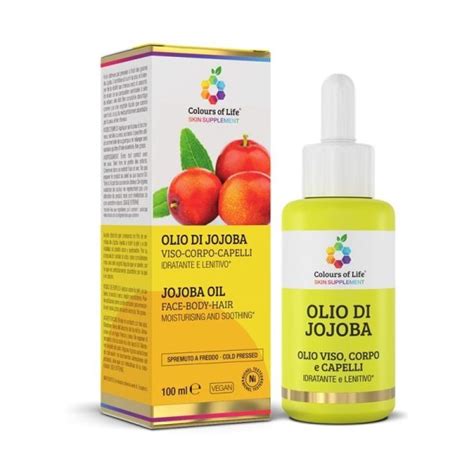 OPTIMA NATURALS Colours Of Life Olio Di Jojoba Bio Boutique La Rosa