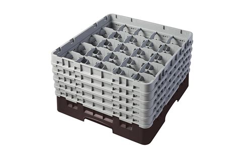 Кассета для бокалов Cambro 25S958 кор./сер. - Торговый Дизайн