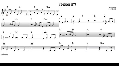 Stay Jackson Browne 1977 Tenor Sax Bb [sheet Music] Youtube