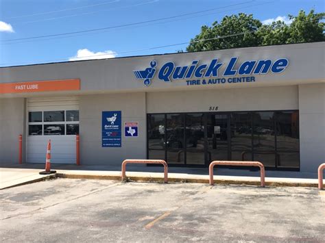 Quick Lane Tire And Auto Center Brownwood 30 Certificate