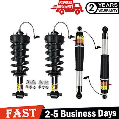 4X Fit GMC Yukon Denali Escalade Tahoe Suburban Front Rear Shock Strut