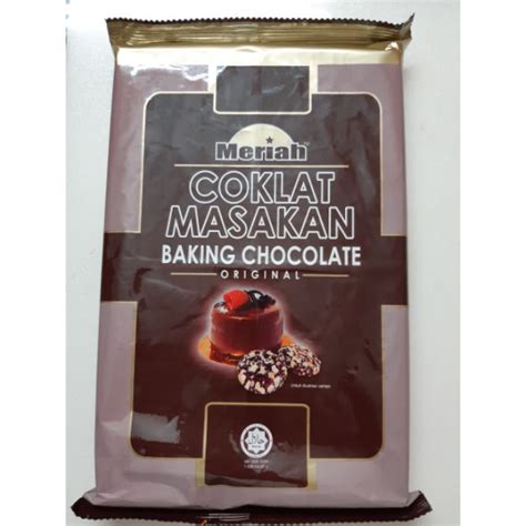 1kg Meriah Baking Chocolate / Coklat Masakan (Halal Certified) | Shopee ...