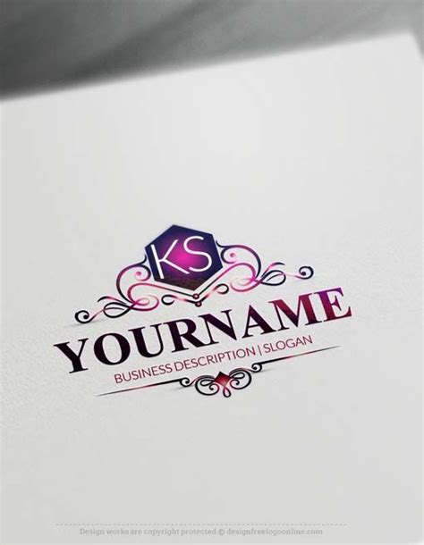 Free Letter Logo Creator - Online Elegant Logo Maker | Logo design free ...