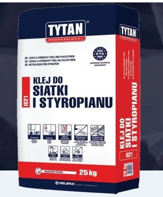 KLEJ DO SIATKI I STYROPIANU BOLIX U 25KG 7598206665 Oficjalne