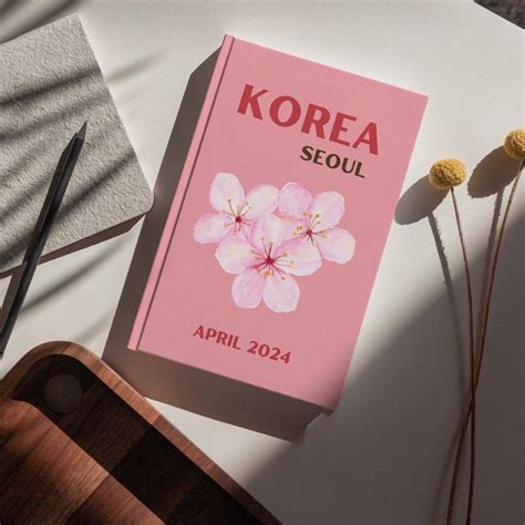 Customizable South Korea Travel Photobook Personalized Ready Made