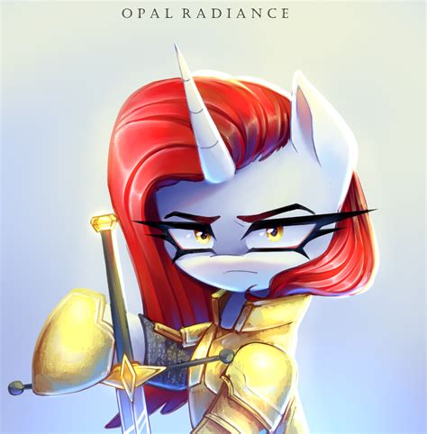 3360394 Safe Artist Opal Radiance Oc Oc Only Pony Unicorn