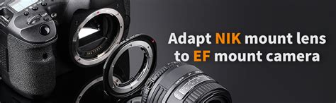 K F Concept Updated Nik To Eos Adapter Manual Lens Mount Adapter