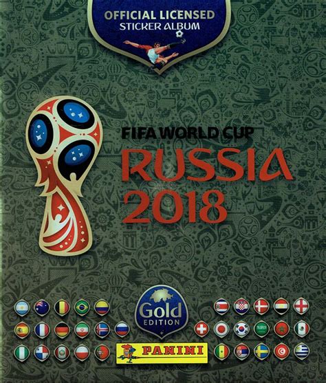 Album Panini Fifa World Cup Russia 2018 Gold Edition Swiss 682