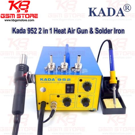 Kada 952 2 In 1 Heat Air Gun Solder Iron