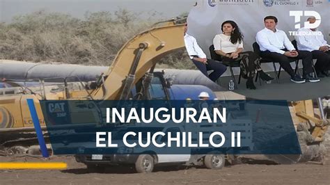 Amlo Y Samuel Garc A Inauguran Primera Etapa Del Acueducto El Cuchillo