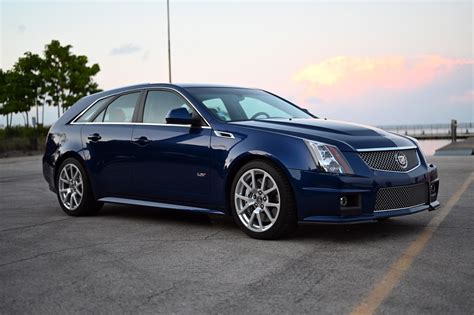 27k Mile 2012 Cadillac Cts V Wagon 6 Speed For Sale On Bat Auctions