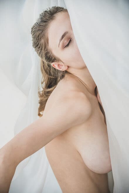 Mila Azul Behind Curtain White With Goodess SergeVoss Porn Pic