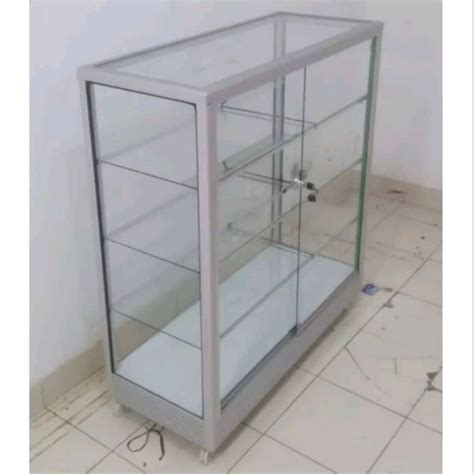 Jual Etalase Kaca Mm Rangka Aluminium Bisa Custom Shopee Indonesia