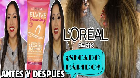 Secado R Pido Loreal Paris Elvive Dream Long Facilita El Secado