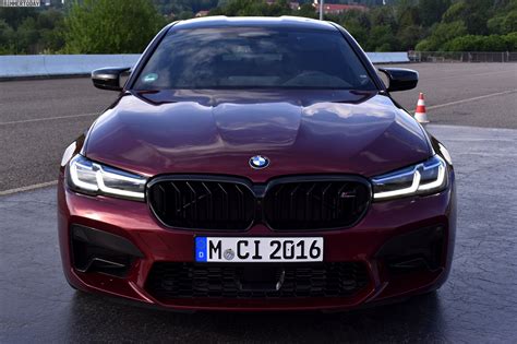 Bmw M Facelift In Aventurine Red Real Life Photos